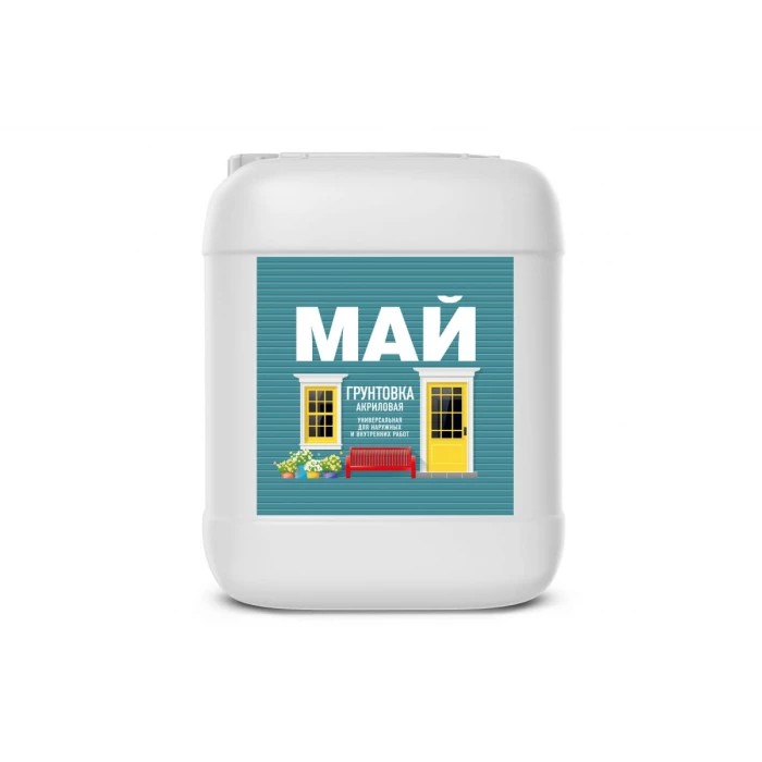 Универсальная акриловая грунтовка МАЙ 9 л О03003