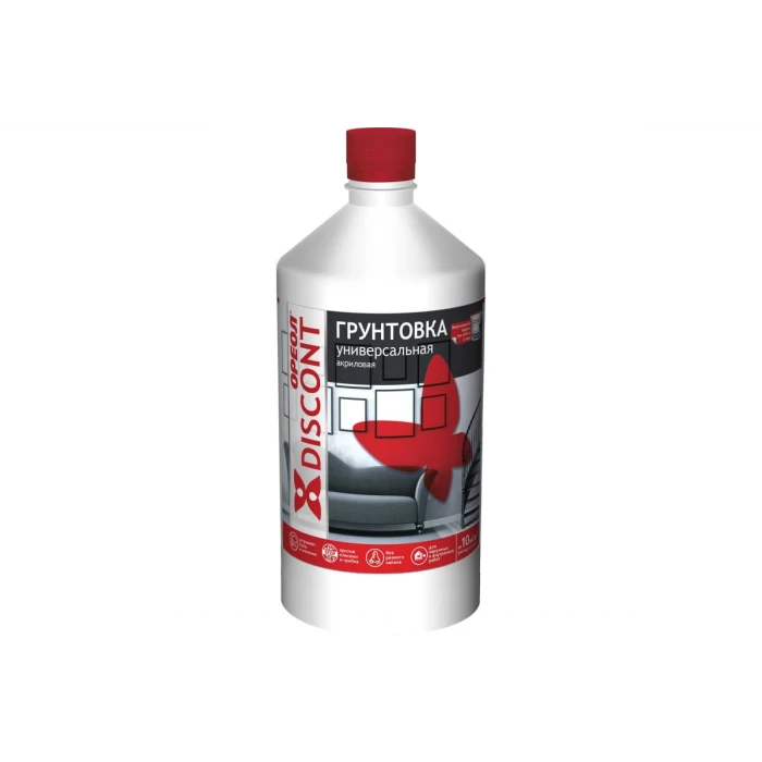 Универсальная грунтовка ОРЕОЛ Дисконт ВД 1 кг 65722