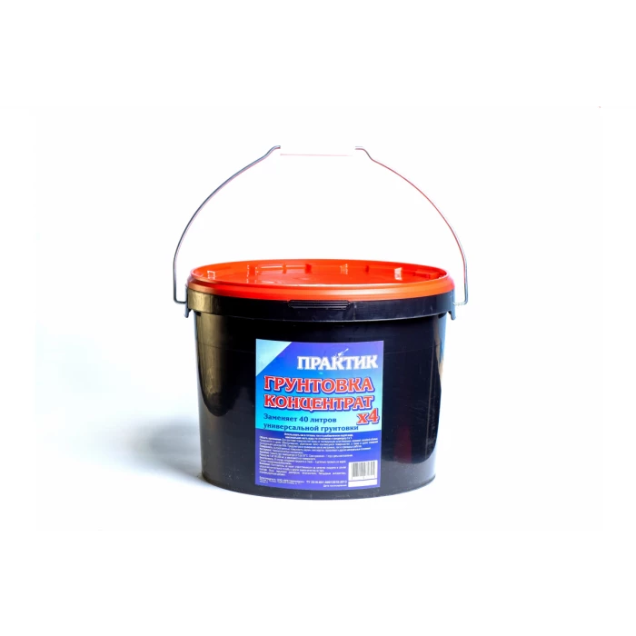Грунтовка концентрат 1-к-4 ПРАКТИК 5л. 000000740