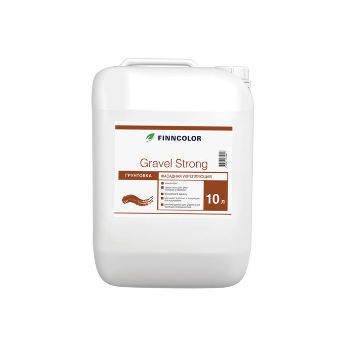 Фасадная грунтовка TIKKURILA Gravel Strong концентрат, 10 л 40833