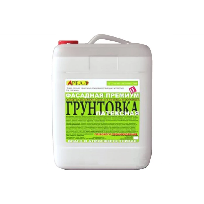 Фасадная грунтовка Ареал+ Premium 5 л А-358