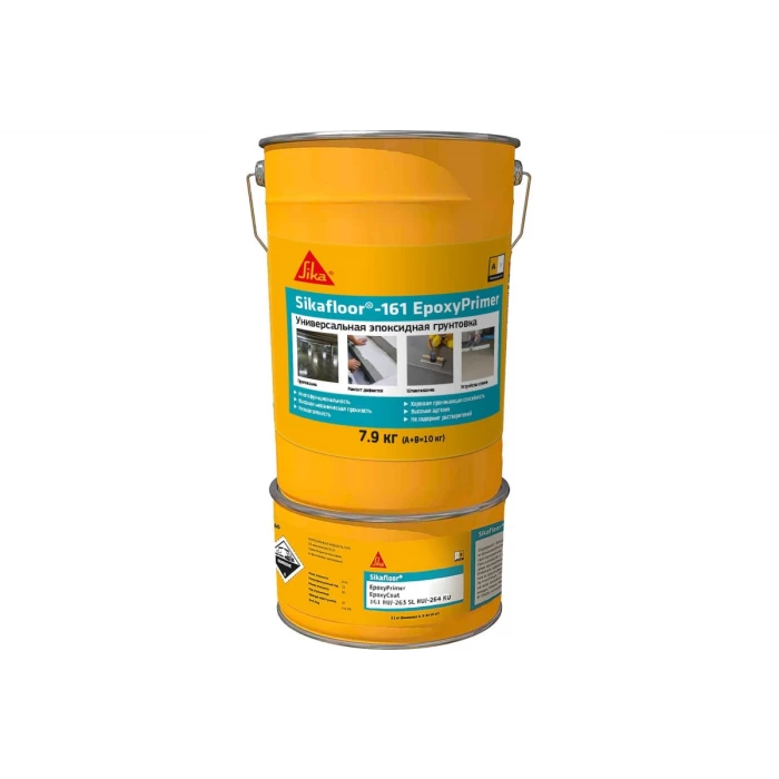 Эпоксидная грунтовка SIKA 2к floor-161 EpoxyPrimer, 10 кг 622869