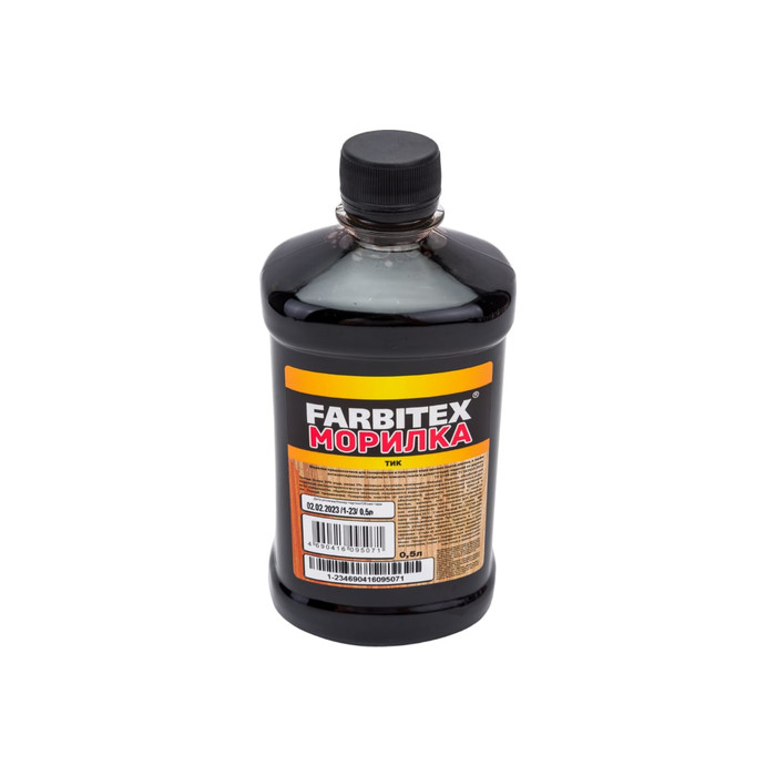 Морилка Farbitex (деревозащитная; водная; 0,5 л; тик) 4100008070