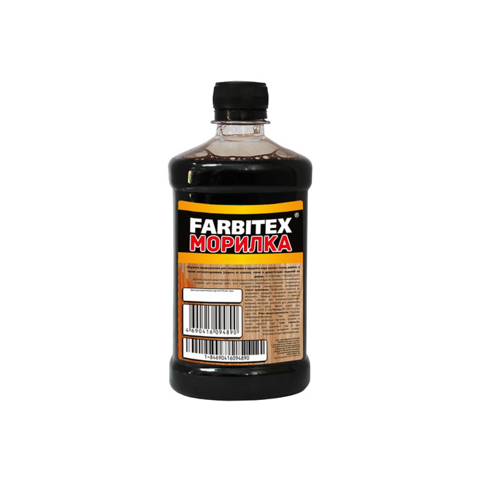 Морилка Farbitex (деревозащитная; водная; 0,5 л; тик) 4100008070 фото 4