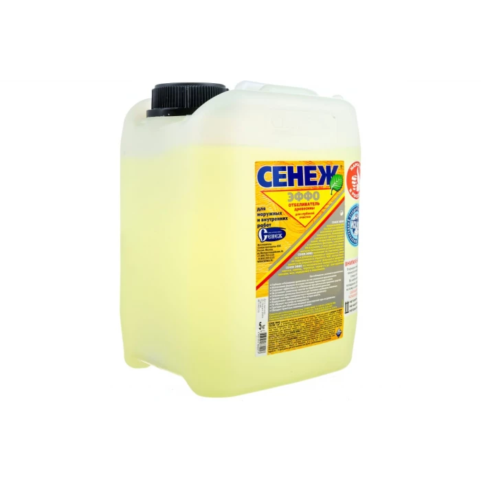 Антисептик СЕНЕЖ ЭФФО средство для глубокого отбеливания древесины 5 кг 11588563