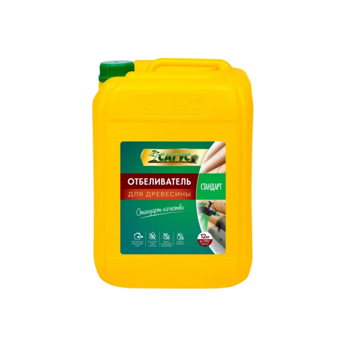 Отбеливатель древесины ООО Сагус Стандарт 12 кг С 0036