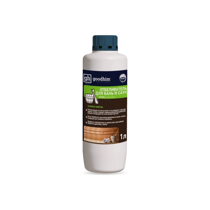 Отбеливатель для бань и саун Goodhim DW400S 1 л 13013