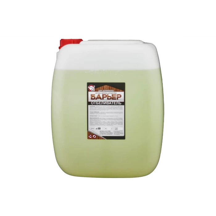 Отбеливатель для древесины БАРЬЕР канистра 25 кг 4665296510815