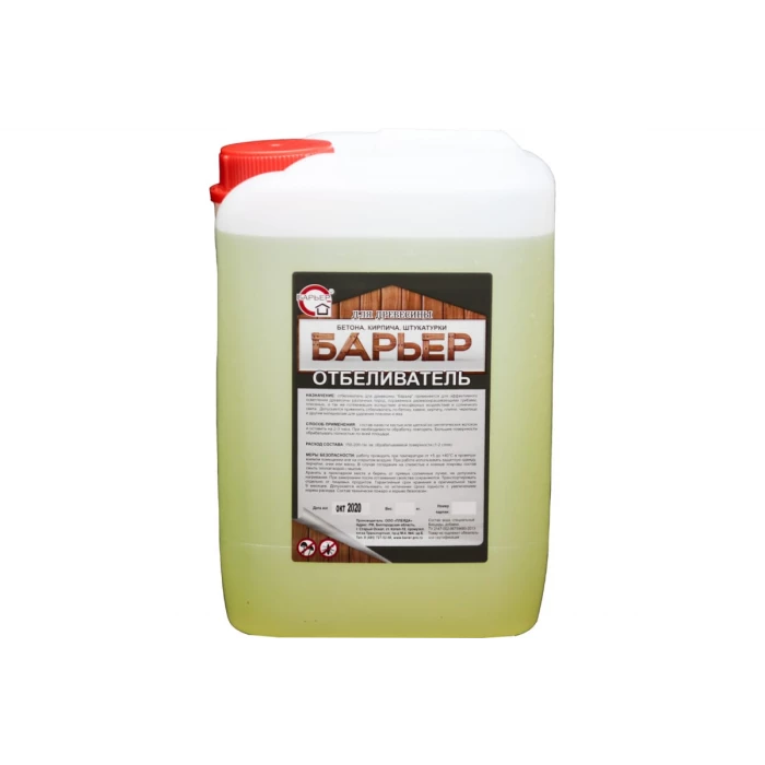 Отбеливатель для древесины БАРЬЕР канистра 6 кг 4665296515612