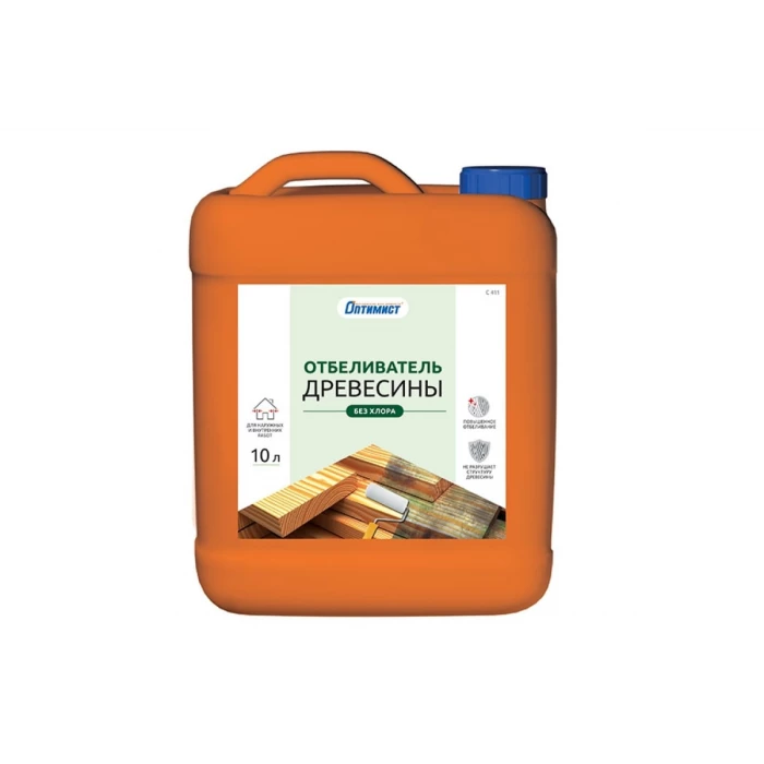 Отбеливатель Оптимист С411 без хлора, 10 л 00-00001530