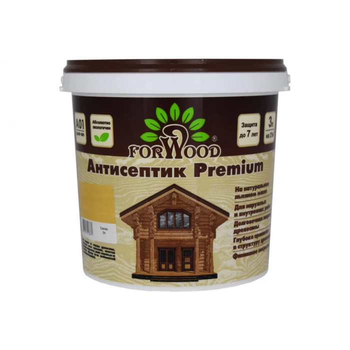 Антисептик Forwood ВДПФ 1601 (сосна; 3 л) 4607017518861