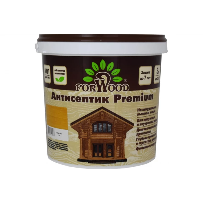 Антисептик Forwood ВДПФ-1601 орегон, 3 л 141219