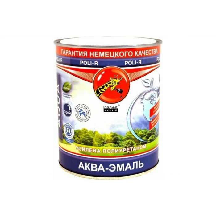 Аква-эмаль Poli-R (полуматовая; 0.75 л) 12175