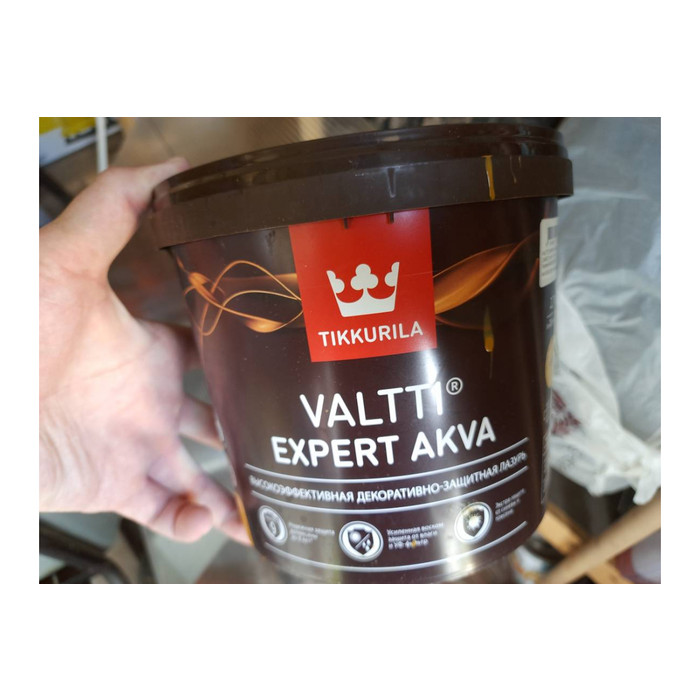 Антисептик для дерева TIKKURILA Valtti Expert Akva сосна 2,7 л 48443 фото 4