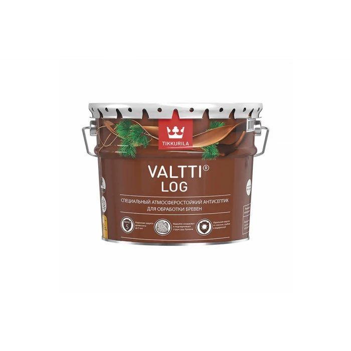 Антисептик для дерева TIKKURILA Valtti Log ec 0,9 л 51835