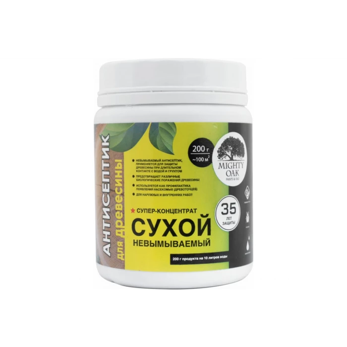 Антисептик для древесины MIGHTY OAK (сухой; 200 г) MO 170