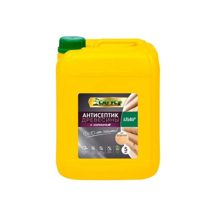 Антисептик древесины ООО Сагус Альфа, с серебром 5 кг А 0418