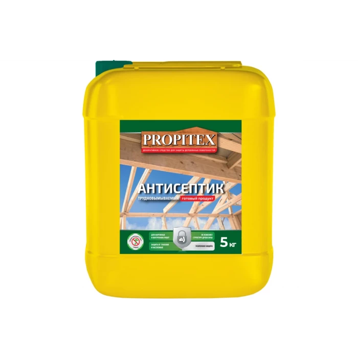 Антисептик трудновымываемый Propitex 5 кг МП000018980