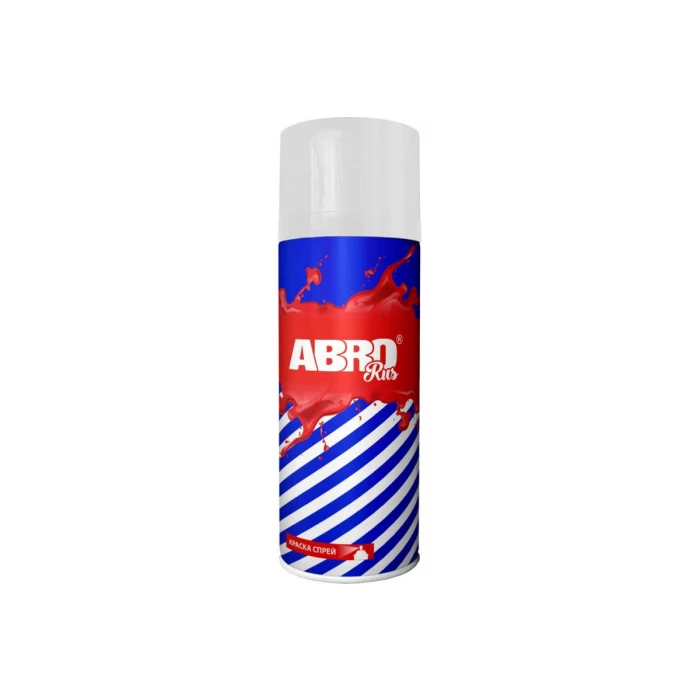 Акриловая краска-спрей ABRO №40 белая, 473 мл SPO-040-R