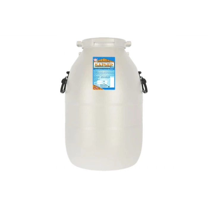 Биозащитный состав для древесины БАРЬЕР BIO бесцветный, бидон 50 кг 4665296513519