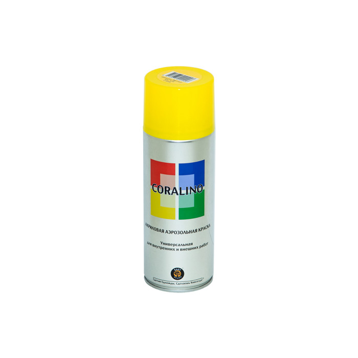 Аэрозольная краска CORALINO RAL1018 Цинково-жёлтый C11018