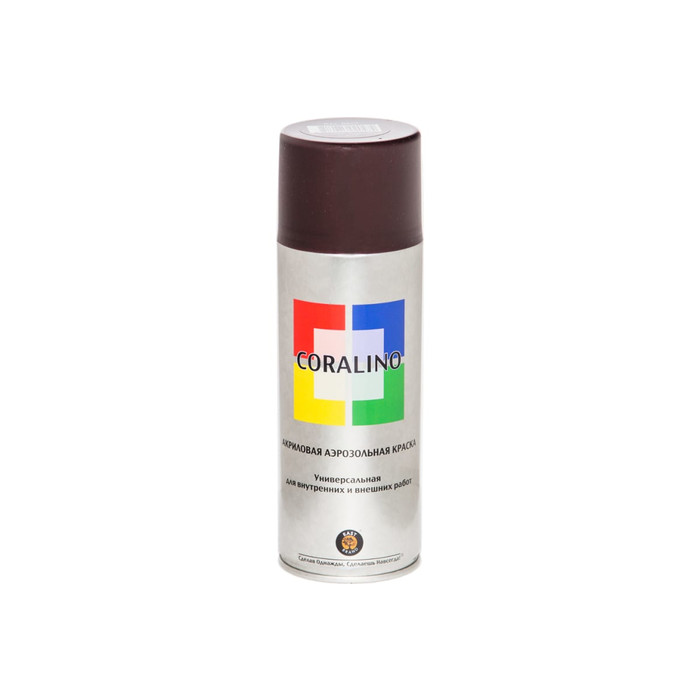 Аэрозольная краска CORALINO RAL8017 Шоколадно-Коричневый С18017