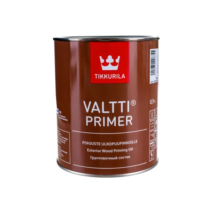 Грунт антисептик, содержащий масло TIKKURILA VALTTI PRIMER 0,9 22285