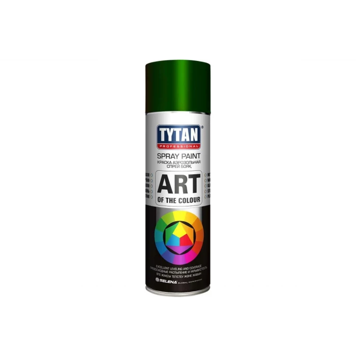 Аэрозольная краска TYTAN PROFESSIONAL ART OF THE COLOUR RAL6005, темно-зеленая 400мл 93687