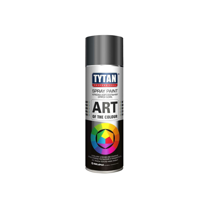 Аэрозольная краска TYTAN PROFESSIONAL ART OF THE COLOUR RAL7015, серая 400мл 93724