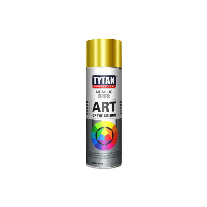 Аэрозольная краска TYTAN PROFESSIONAL ART OF THE COLOUR, RAL270M, золотой металлик, 400 мл 79800