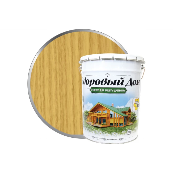 Деревозащитное средство Здоровый дом сосна, 20 л 90000857524