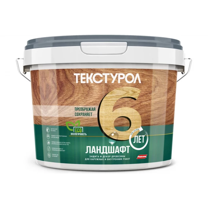 Деревозащитное средство на водной основе Текстурол Ландшафт пихта 2,5л Лк-00003710