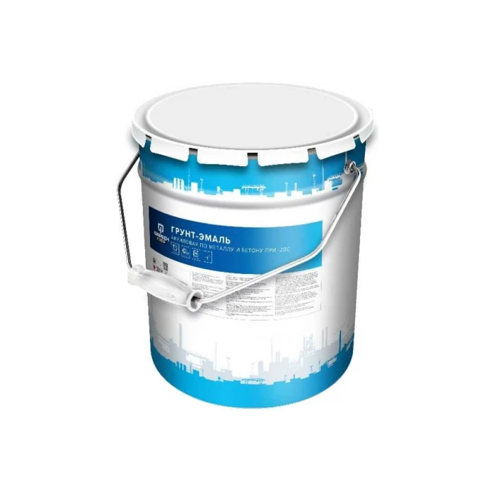 Грунт-эмаль акриловая по металлу и бетону Фарбен RAL 2008, 20 кг 4300008102