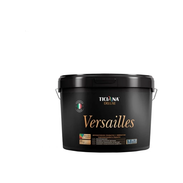 Декоративное покрытие Ticiana DeLuxe Versailles с эффектом перламутрового бархата 4300002962