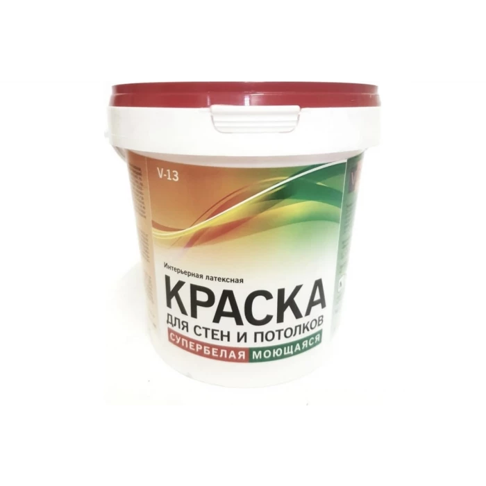 Интерьерная краска VIRTUOSO V-13 L 7кг супербелая, латексная, моющаяся, морозостойкая 11589417
