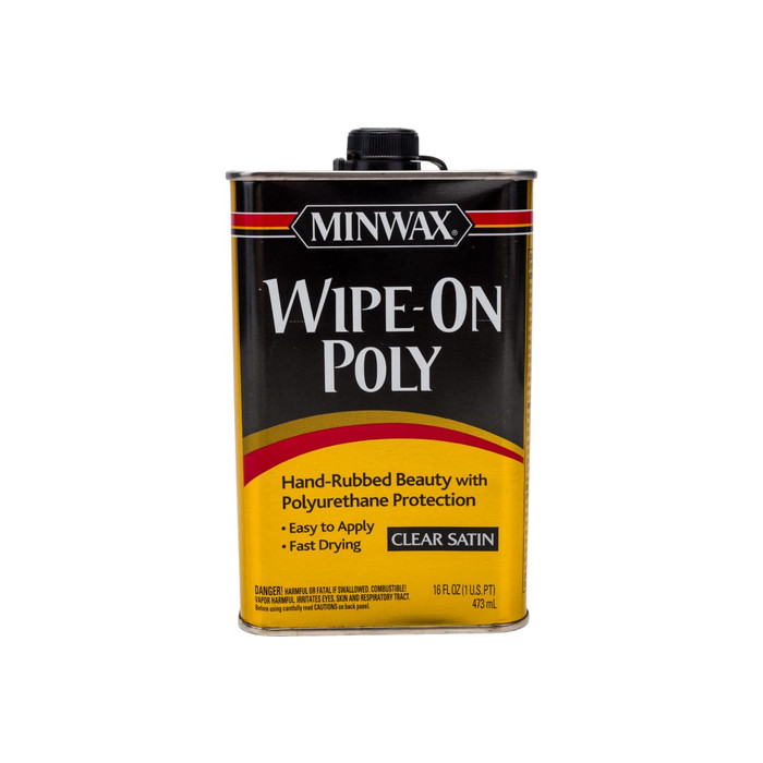 Защитное покрытие Minwax Wipe-On Poly (полуматовый; 473 мл) 4091