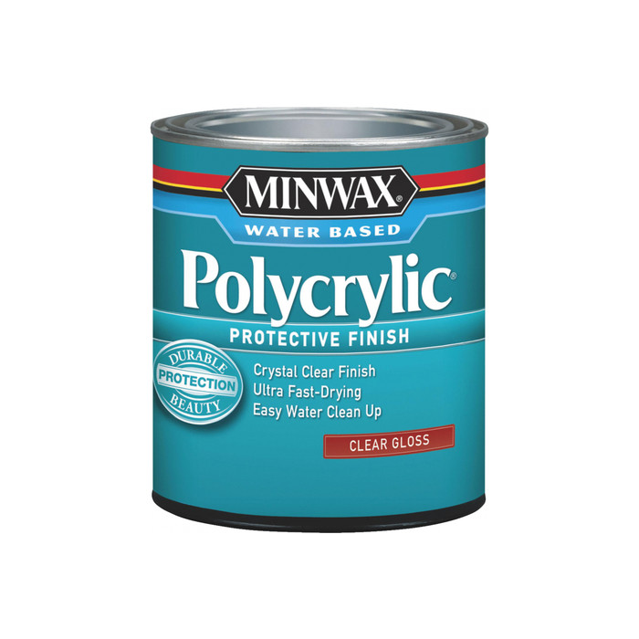 Защитное финишное покрытие Minwax Polycrylic Глянцевый 237 мл 25555