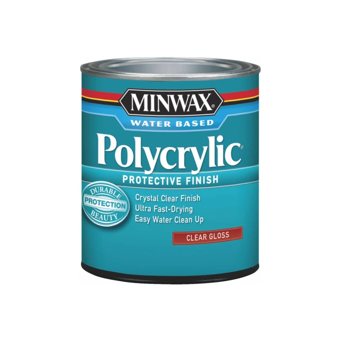 Защитное финишное покрытие Minwax Polycrylic Глянцевый 237 мл 25555