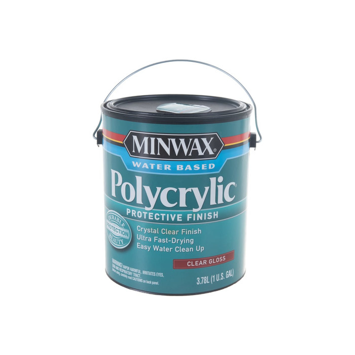 Защитное финишное покрытие Minwax Polycrylic Глянцевый 3.785 мл 15555 фото 2