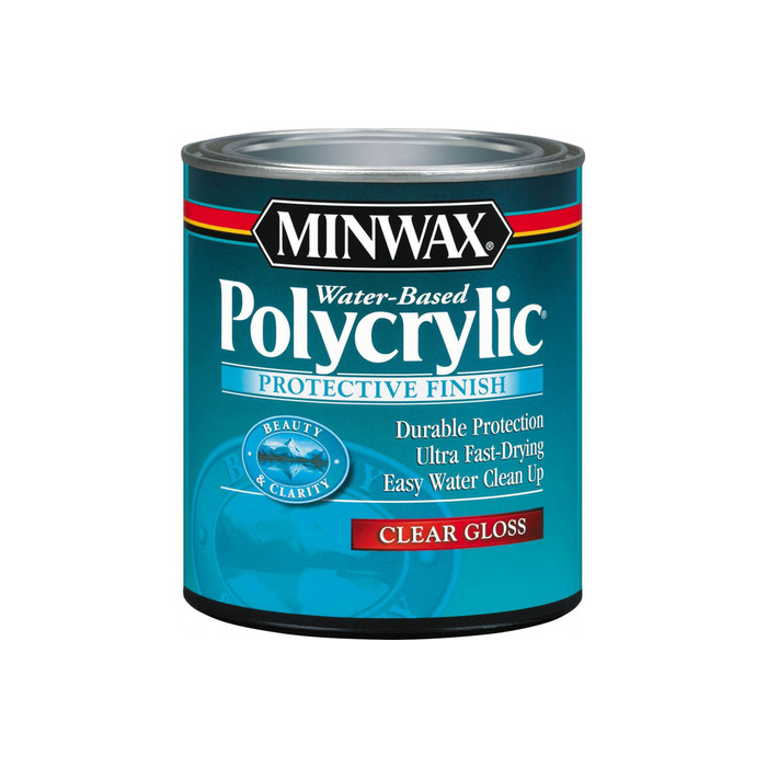 Защитное финишное покрытие Minwax Polycrylic Глянцевый 946 мл 65555