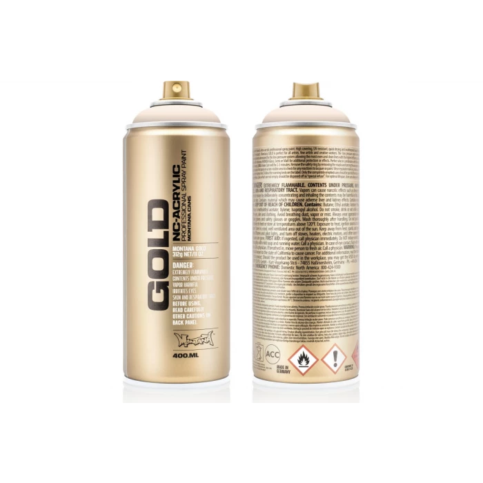 Краска MONTANA GOLD оранжевый лед, 0.4 л G2010