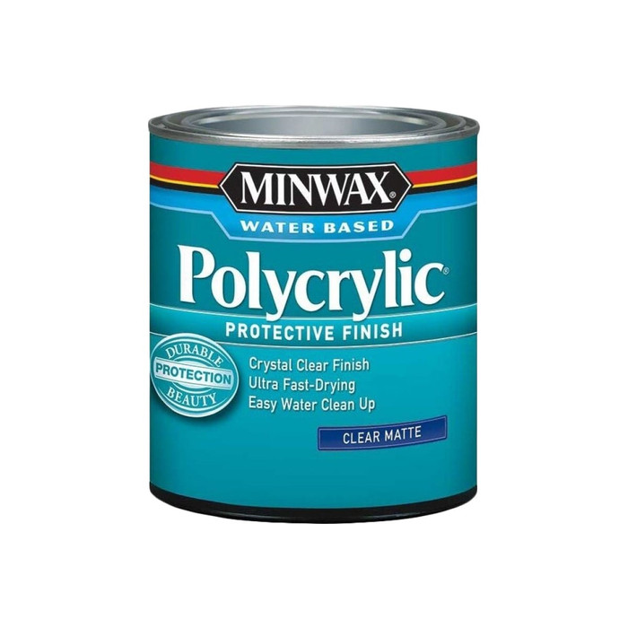 Защитное финишное покрытие Minwax Polycrylic Матовый 946 мл 62222