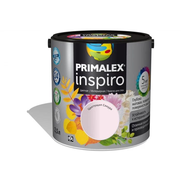 Краска PRIMALEX Inspiro Цветущая Сакура 420131