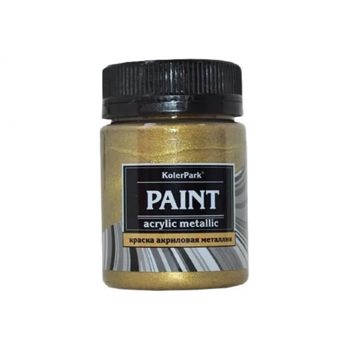 Краска акриловая декоративная золото античное металлик Palizh Koler Park 50 мл КР.136-0,05 11606978