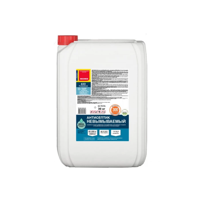 Невымываемый антисептик усиленный NEOMID Неомид 433 (30 кг)  Н-433-30/к1:9