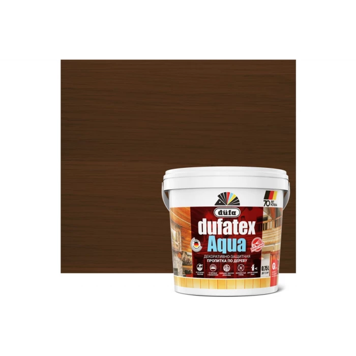 Пропитка Dufa TEX-AQUA палисандр, 0.75 л Н0000003526