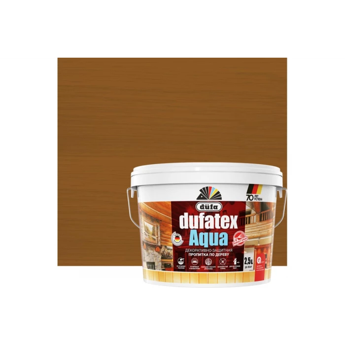 Пропитка Dufa TEX-AQUA тик, 2.5 л Н0000003518