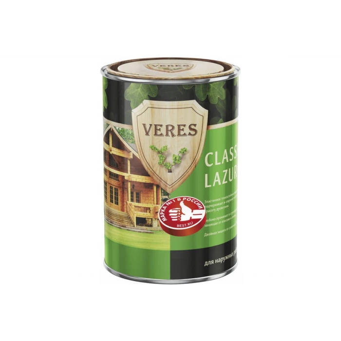 Пропитка Veres Classic Lazura №29 калужница 0.9 л 1/6 205666