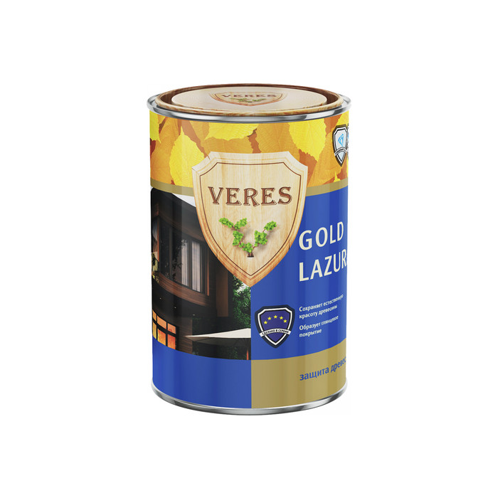 Пропитка Veres Gold Lazura №2 сосна 0.9 л 1/6 42710