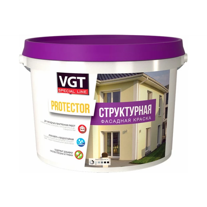 Структурная Краска VGT Protektor 7 кг 11607712